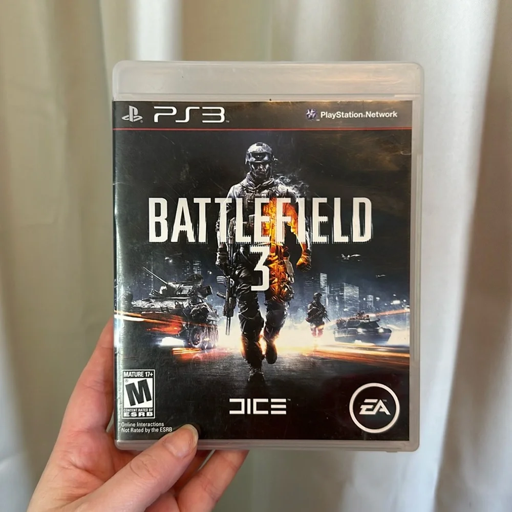 Battlefield 3 PlayStation 3 Video Game Disk